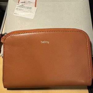 Bellroy Wallet Pocket woman leather pink deep blush